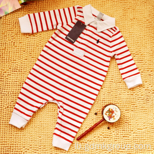 Kanner Strickte One-Piece Kleeder Baby Kleeder